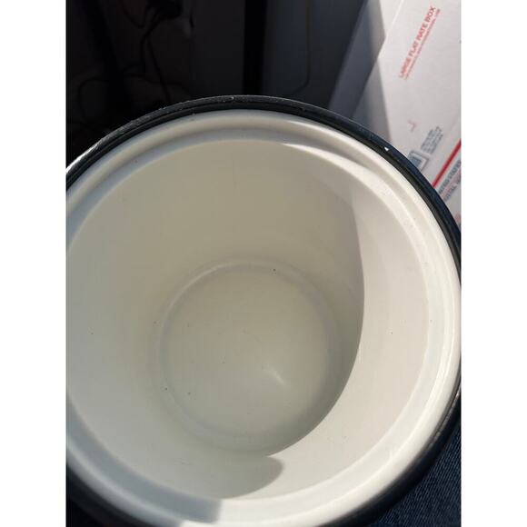 Vintage 1960’s Couroc California Poppy Black And Gold Ice Bucket Barware - Picture 7 of 8